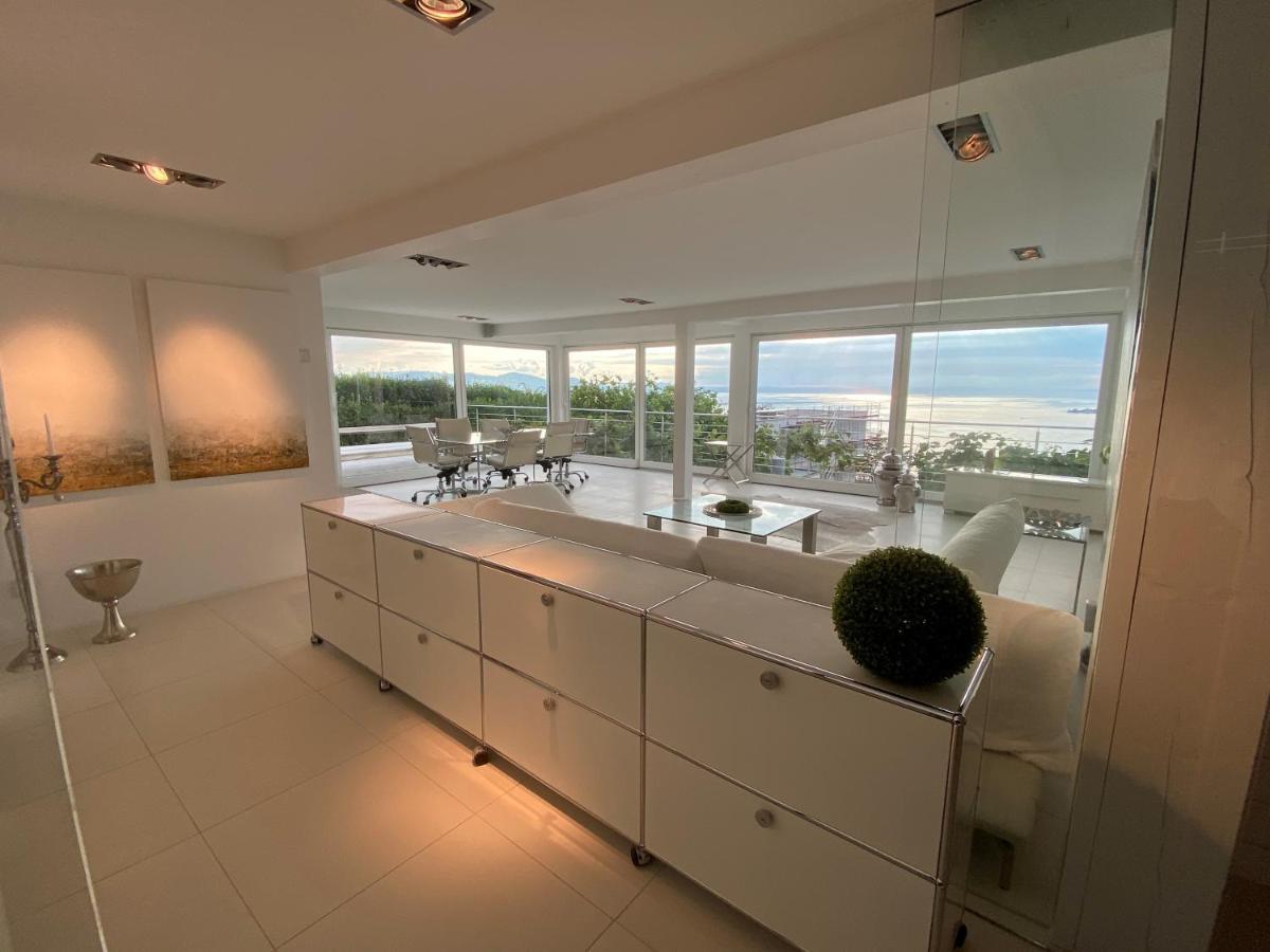 Villa Uber Dem Bodensee - Hauptwohnung 로하우 외부 사진